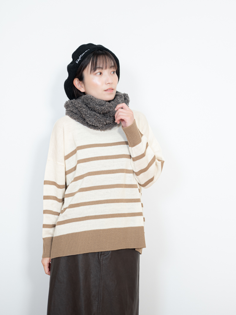 手編みスヌード | KEY MEMORY 鎌倉ファッションブランド