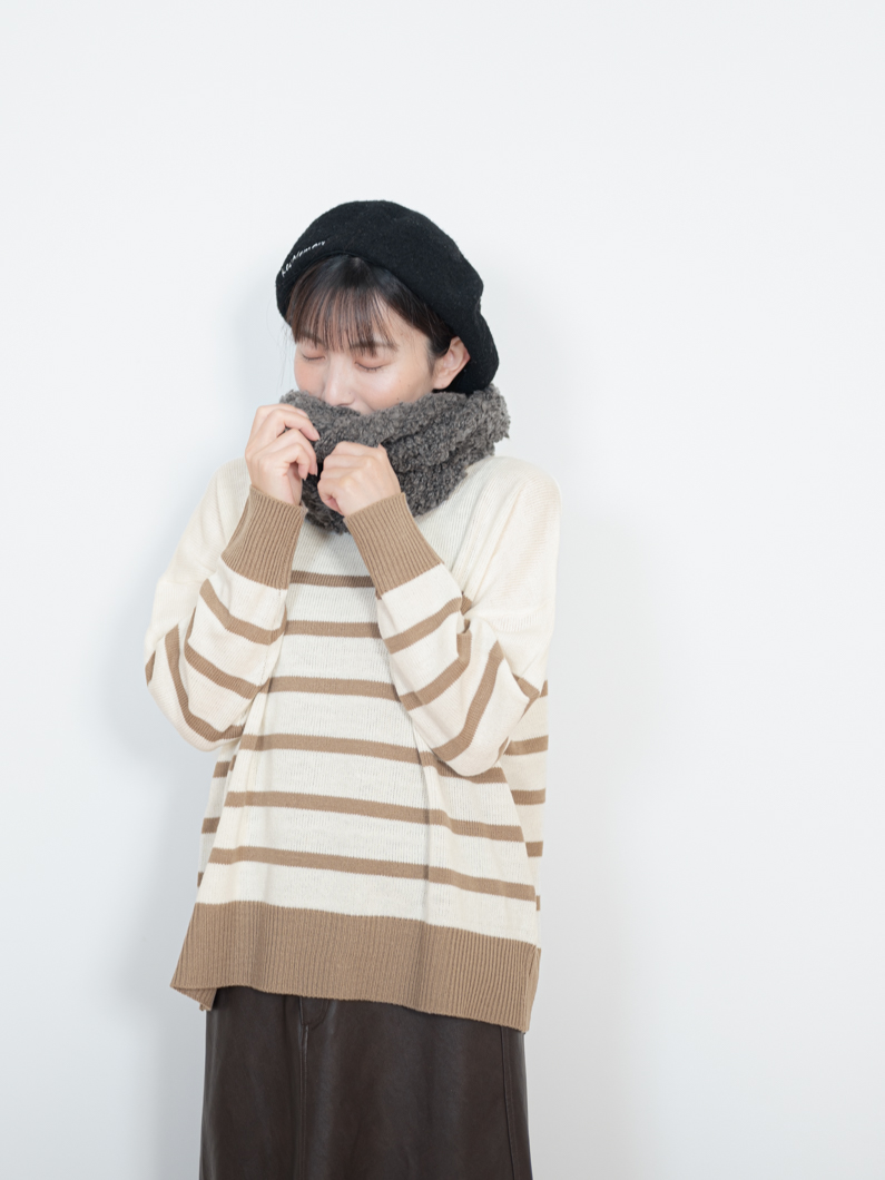 手編みスヌード | KEY MEMORY 鎌倉ファッションブランド