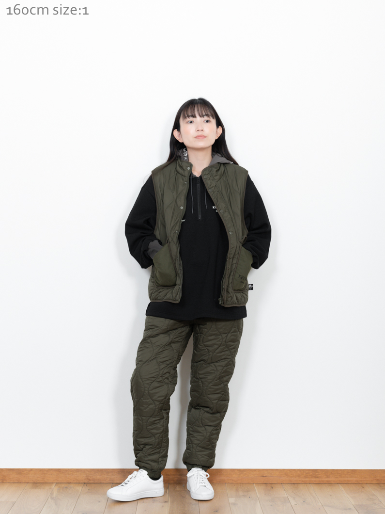 キルティングゴルフパンツ | KHAKI - KEY MEMORY GOLF｜鎌倉