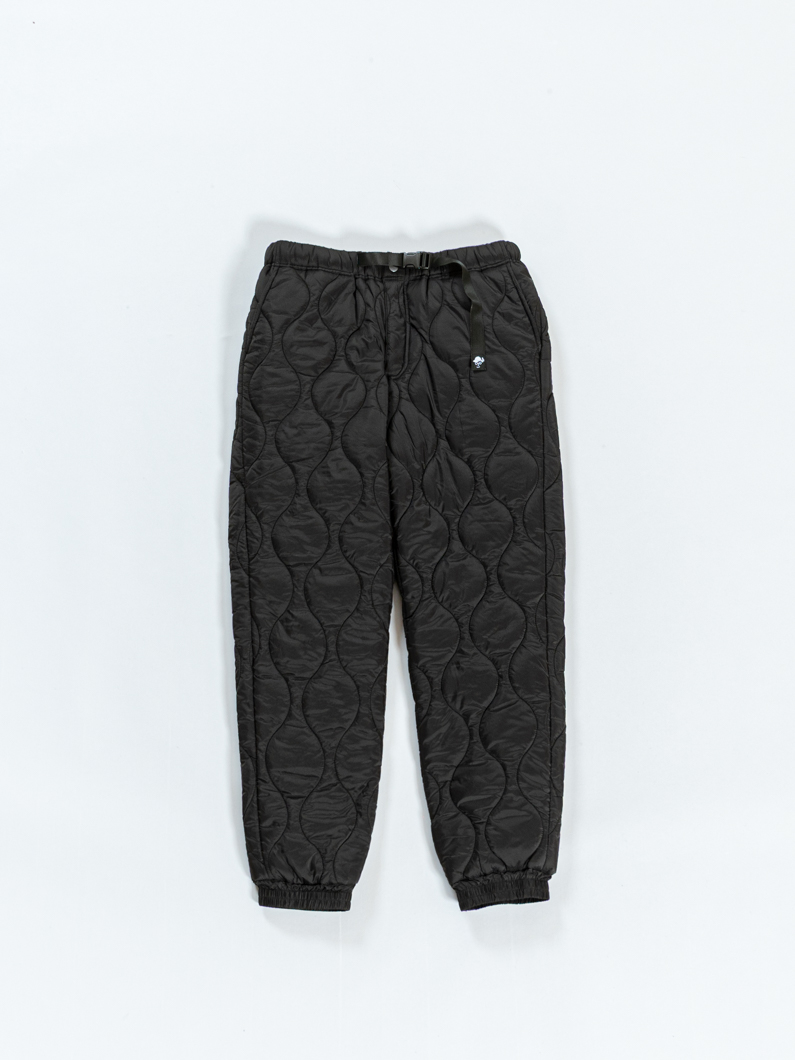 キルティングゴルフパンツ | BLACK - KEY MEMORY GOLF｜鎌倉