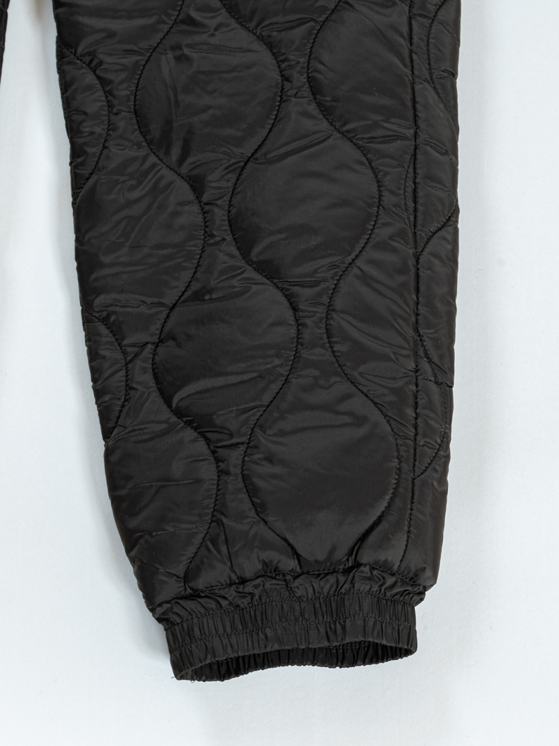 キルティングゴルフパンツ | BLACK - KEY MEMORY GOLF｜鎌倉