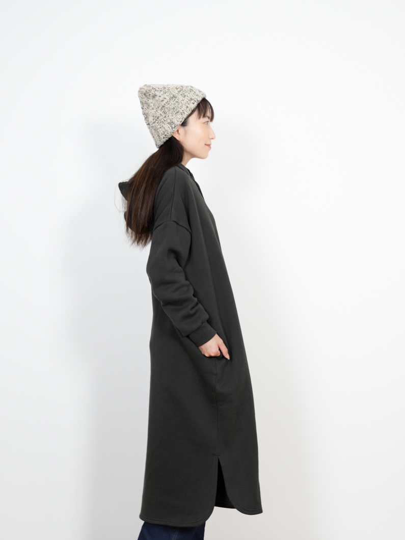 フード付きパーカーワンピース | KEYMEMORY 鎌倉ファッションブランド