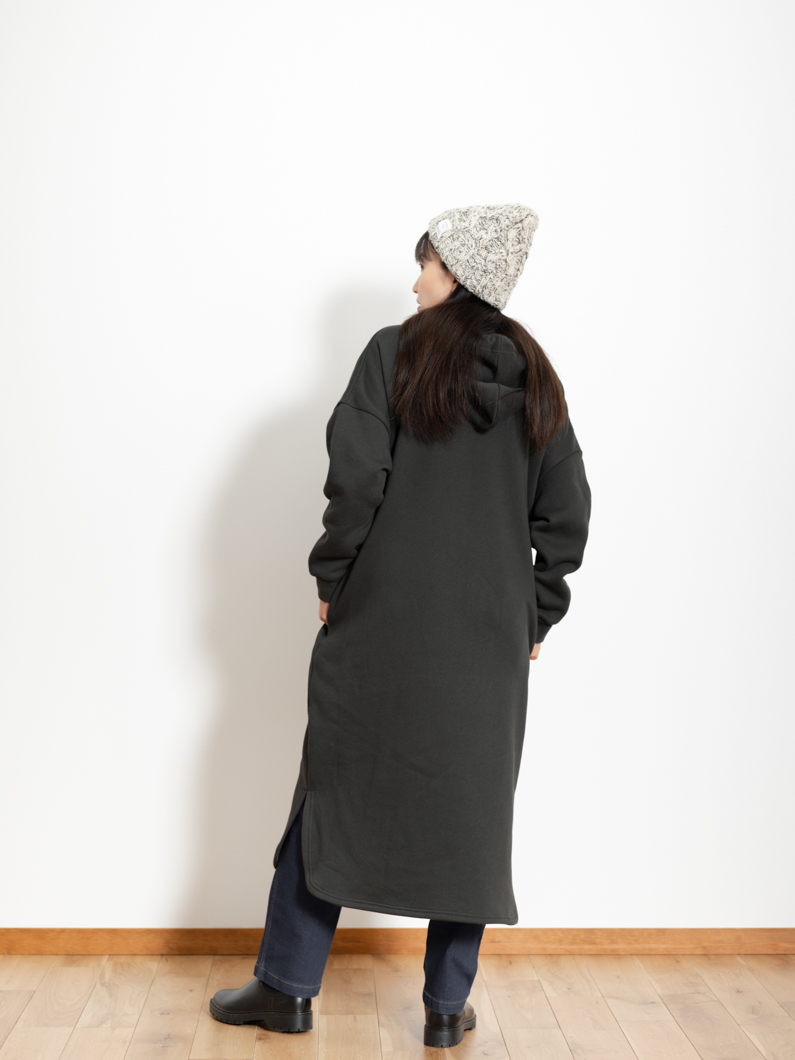 フード付きパーカーワンピース | KEYMEMORY 鎌倉ファッションブランド