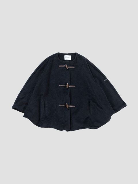 Poncho coat NAVY