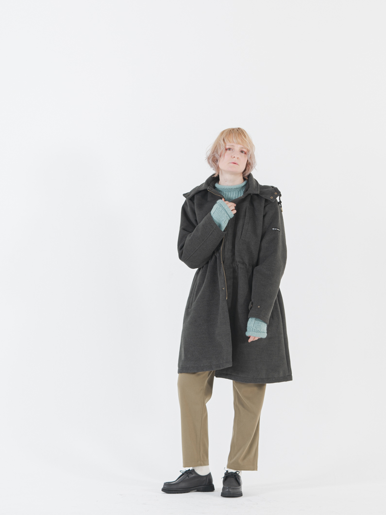 M-65メルトンモッズコート|ブラック - KEY MEMORY鎌倉ファッションブランド