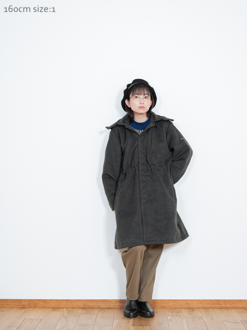 M-65メルトンモッズコート|ブラック - KEY MEMORY鎌倉ファッションブランド