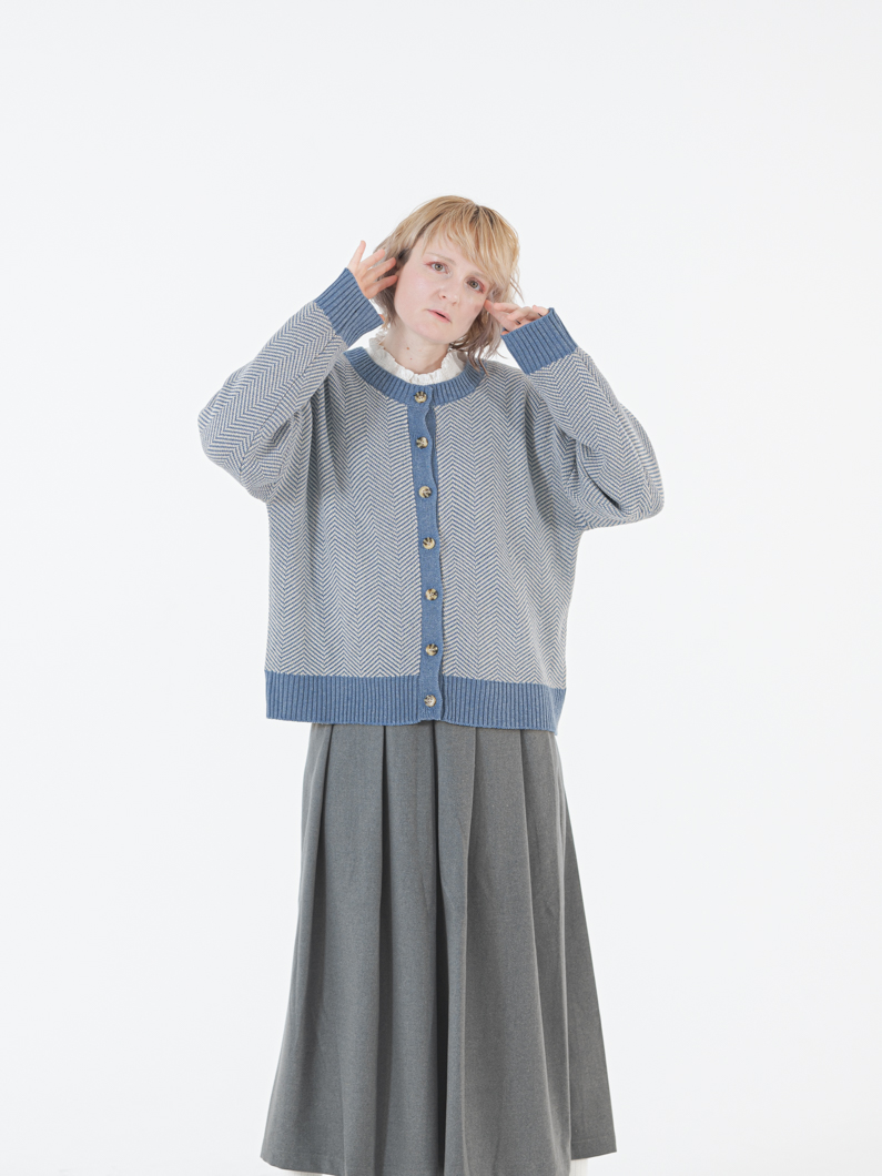 コージープリーツスカート | グレー - KEY MEMORY鎌倉ファッションブランド