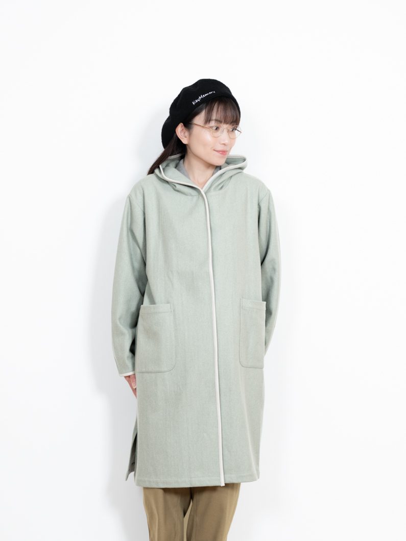 パイピングフードコート | ミント KEYMEMORY鎌倉ファッションブランド