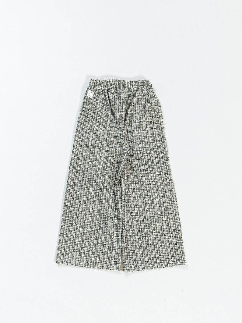 ヘリンボーンツイードパンツ ブラック | KEY MEMORY鎌倉ファッション