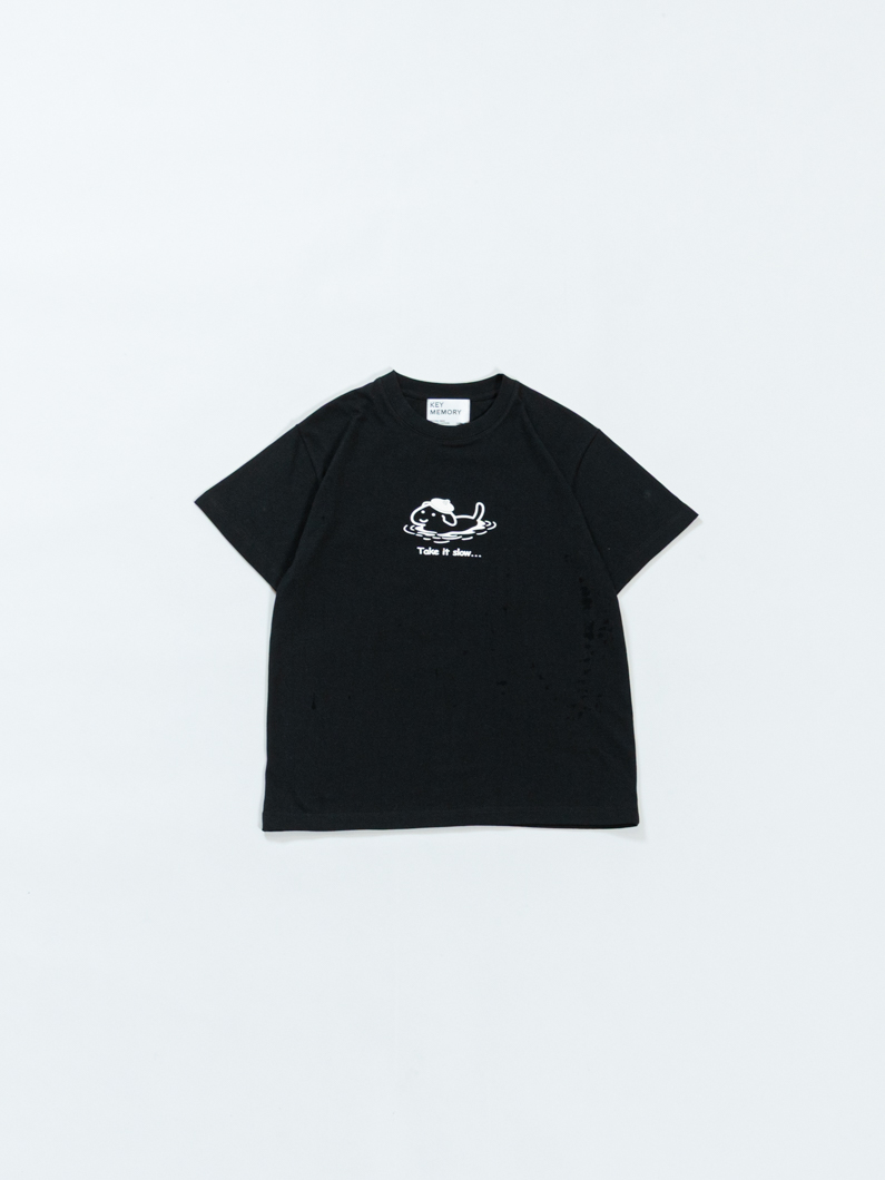 スローTシャツ ブラック|- KEY MEMORY Online Shop｜鎌倉ファッション