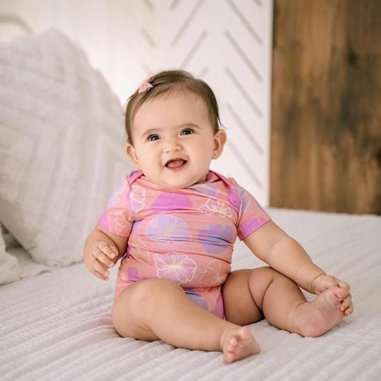 seaflower Onesie (シーフラワー柄 ボディ) - Coco Moon (ココムーン