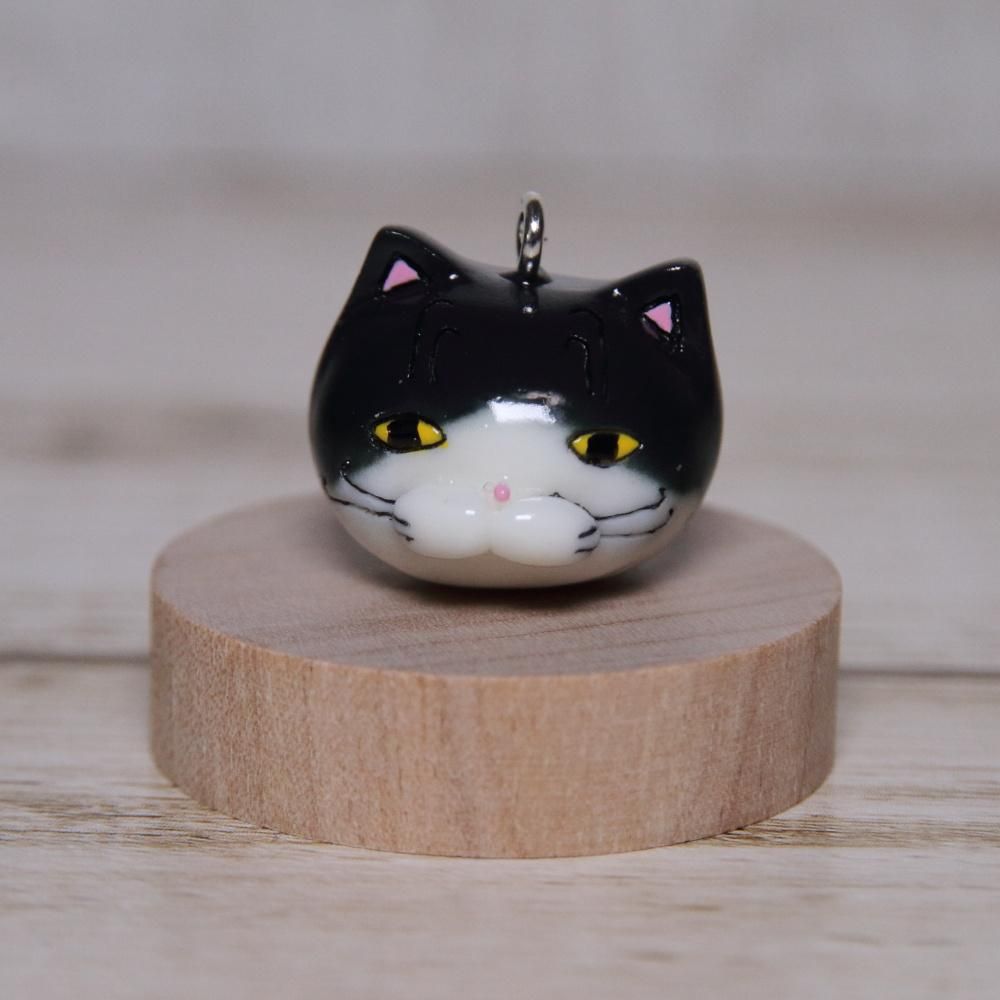 猫 ハチワレ ストラップ ひこ屋ネットショップ