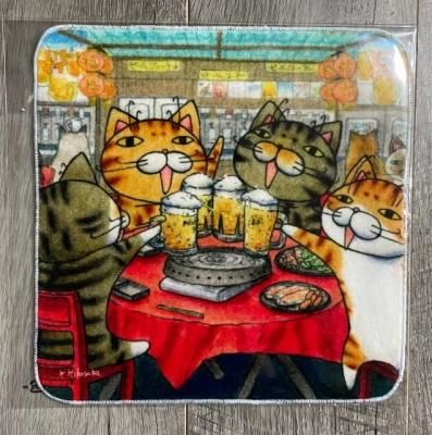 タオル地コースター【ナス】 - ひこ屋ネットショップ