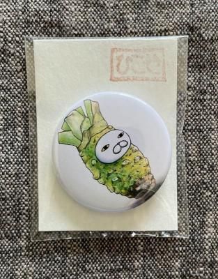 <img class='new_mark_img1' src='https://img.shop-pro.jp/img/new/icons1.gif' style='border:none;display:inline;margin:0px;padding:0px;width:auto;' />缶バッジ <わさび>