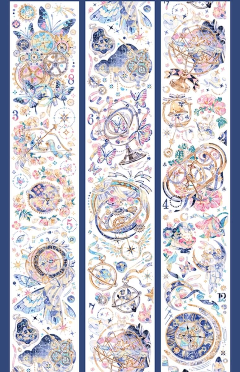 J638＃花鸟风月(PET)野葵切り売り海外人物マステ男の子