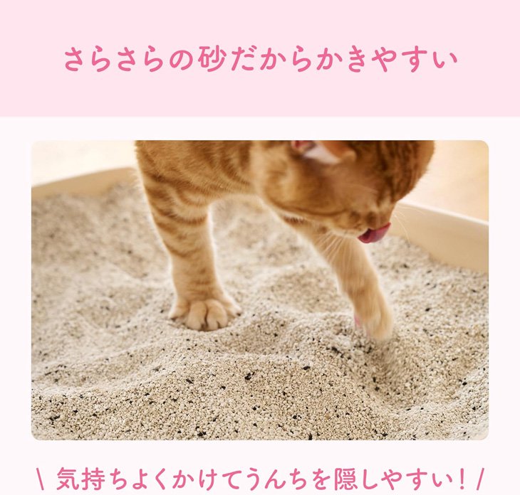 キミおもい　カチッと固まるネコ砂5L / エリエール 