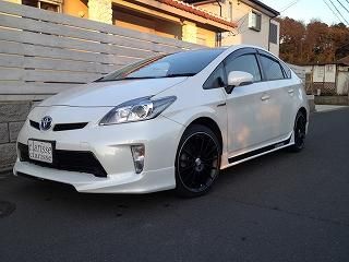 トヨタ プリウス PRIUS 30系 ZVW30 フロントハーフスポイラー