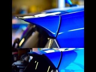 トヨタ　アクア　大型リアスポイラー 楽天市場】トヨタ アクア／リアウイングVer.2(未塗装品)純正大型