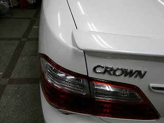 トヨタ クラウン 200系 GRS200 ハイブリッド ロイヤル 後期 リア ウイング トランク スポイラー 新品 未塗装 日本製