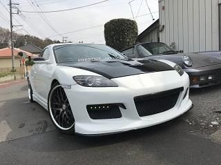 SE3P RX-8 フロント バンパー エアロ 未塗装 日本製 【 マツダ