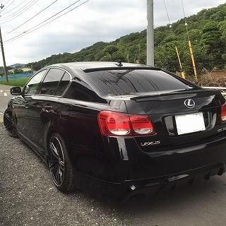 レクサス　GS　350　リア　ウイング　トランク　スポイラー　新品　カーボン　日本製