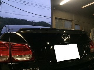 レクサス GS 350 リア ウイング トランク スポイラー 新品 未塗装 日本製