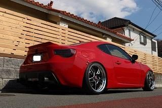 塗装済　ZN6　ZC6 　BRZ　トヨタ　86【　ハチロク　】　 ダックテールタイプ　　リア　トランク　スポイラー　ウィング