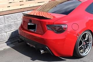 86 BRZ zn6 zc6 カーボン　トランクスポイラー ダックテールカーボントランク - Pleasure Racing Service