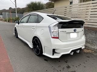 未塗装 新作 ZVW30 プリウス リア ウィング ダックテール 前期 後期