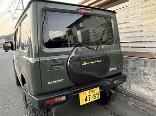 カーボン ジムニー JB64 シエラ JB74 リアゲート カバー 背面タイヤ