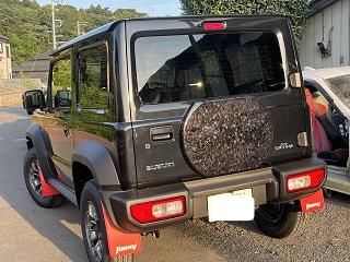 塗装済み ジムニー JB64 シエラ JB74 リアゲート カバー 背面タイヤ