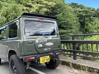 未塗装 ジムニー JB64 シエラ JB74 リアゲート カバー 背面タイヤ レス