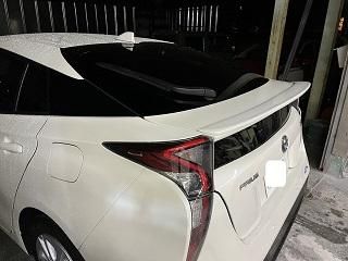 未塗装 ZVW 50 プリウス リア ウィング ちょい乗せ スポイラー 未塗装 ZVW 50 プリウス リア ウィング ちょい乗せ スポイラー