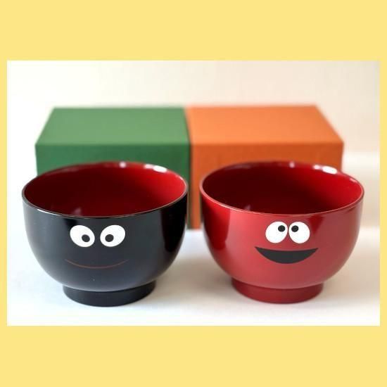 おわんくん』朱色椀 - 30SHOP