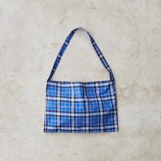 希少 リバーシブル vintage カンタキルト チェック 寒色