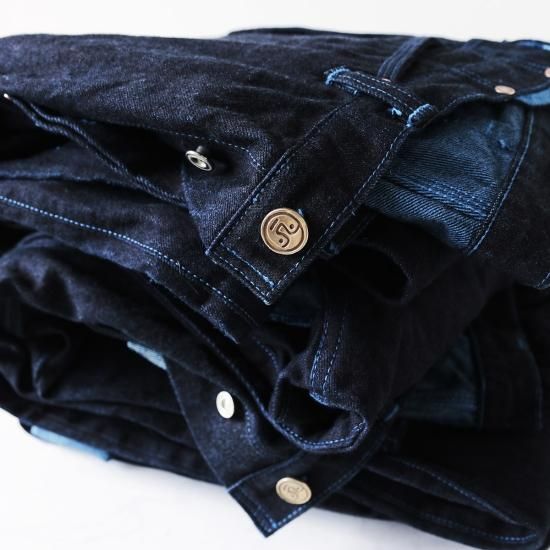 TENDER Co.130 TAPERED JEANS(WOAD) - The Tastemakers & Co TENDER Co.130 TAPERED JEANS(WOAD) - The Tastemakers & Co