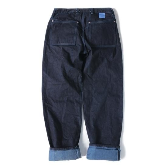 TENDER Co.132 WIDE JEANS(WOAD) - The Tastemakers & Co TENDER Co.132 WIDE JEANS(WOAD) - The Tastemakers & Co