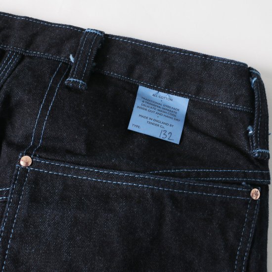 TENDER Co.132 WIDE JEANS（WOAD） - The Tastemakers & Co. ONLINE SHOP