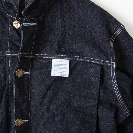 TENDER Co.901 RINCE PLEAT POCKET JEANS JACKET - The Tastemakers & Co.  ONLINE SHOP