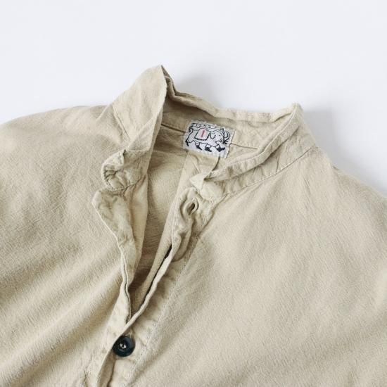 TENDER Co.420 TAIL SHIRT(KHAKI CALICO) - The Tastemakers TENDER Co.420 TAIL SHIRT(KHAKI CALICO) - The Tastemakers