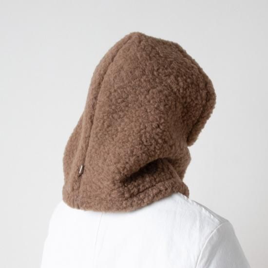 WOOL HOOD SNOOD (CAMEL) - The Tastemakers & Co. ONLINE SHOP
