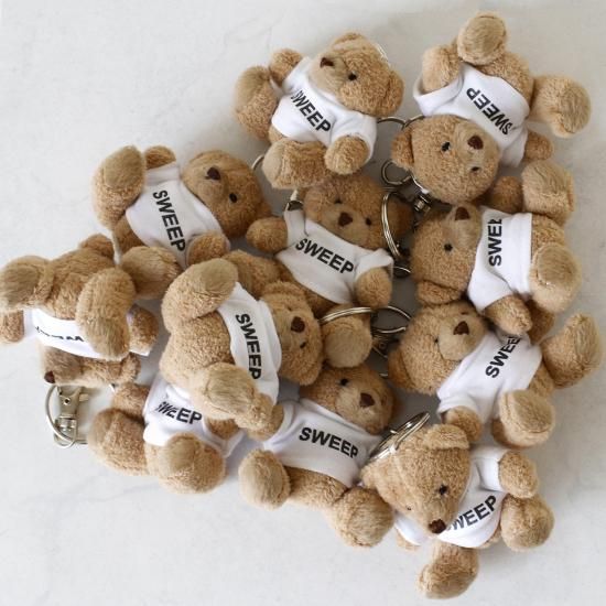 SWEEP TEDDY BEAR KEYRING - The Tastemakers & Co. ONLINE SHOP