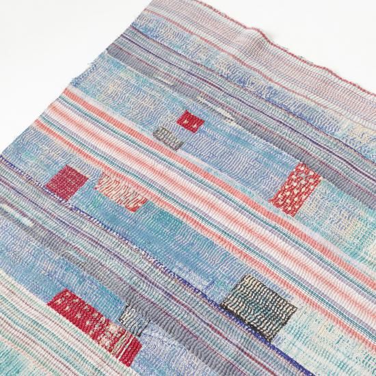 【SALE】明るい刺繍と陽だまりカラーのヴィンテージカンタキルト SALE】明るい刺繍と陽だまりカラーのヴィンテージカンタキルト