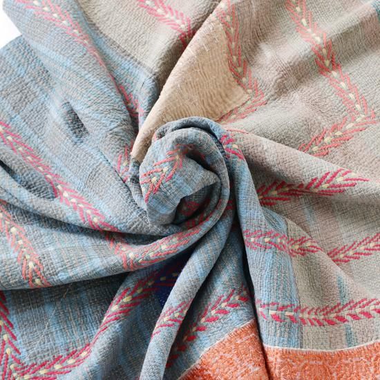 ビンテージキルト　カンタ miiThaaiiヴィンテージカンタキルト ハーフサイズ（HK-13