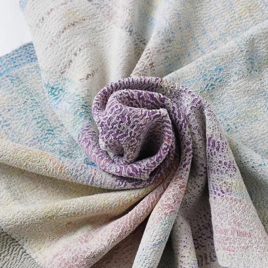 amaleh購入　Kantha.0652 カンタキルト 1880x1330mm インド産 カンタキルト・ラリーキルト】ヴィンテージラグ専門店