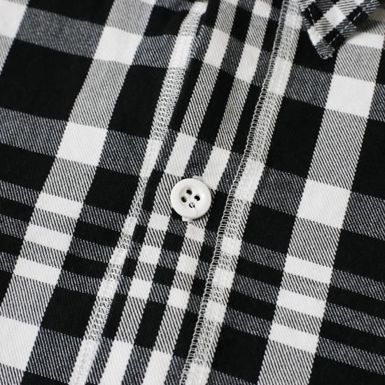 TENDER Co. WEAVER'S STOCK 422 SQUARE SHIRT (BLACK PICNIC