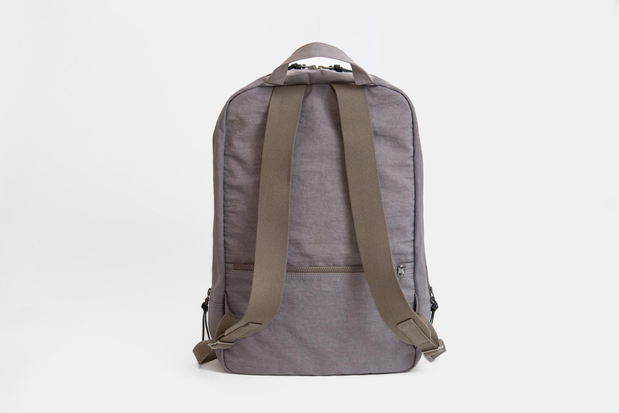SALE/// FUKUI SIWAナイロンリュックL グレージュ - NIZYU KANO SALE/// FUKUI SIWAナイロンリュックL グレージュ - NIZYU KANO