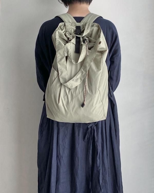 SALE/// ポケッタブル3wayリュック キャメル - NIZYU KANO 公式通販サイト