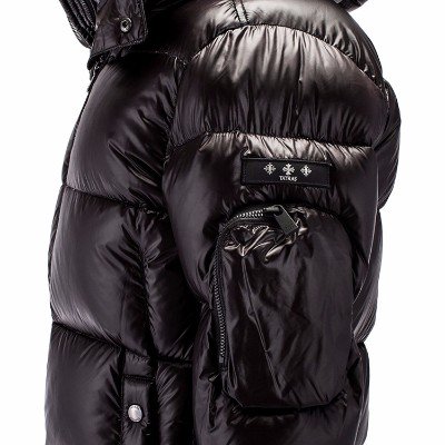 【極美品】タトラス　ダウンコート　ロング丈　ベルト付き　サイズ01 ブラック ダウンジャケット 通販でクリスマス