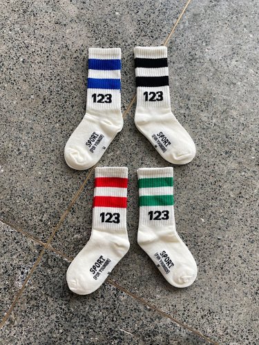 1607.line number socks(4color set)
